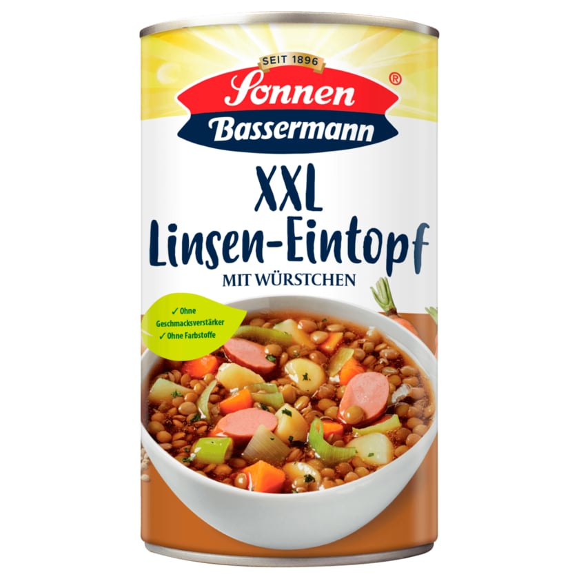Sonnen Bassermann Unser XXL-Linsentopf 1,24kg